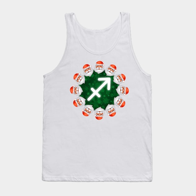 ZodiaXmas Sagittarius Tank Top by ZodiaCult